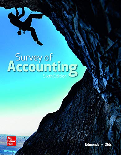 Stock image for Looseleaf for Survey of Accounting for sale by Facetextbooks