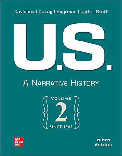 Stock image for Looseleaf for U.S.: A Narrative History, Volume 2: Since 1865 for sale by SecondSale