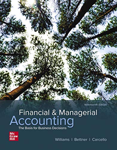 Beispielbild fr Loose Leaf for Financial and Managerial Accounting zum Verkauf von BooksRun