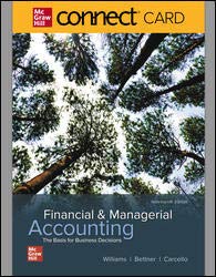Stock image for FINANCIAL AND MANAGERIAL ACCOUNTING CONNECT ACCESS for sale by SGS Trading Inc
