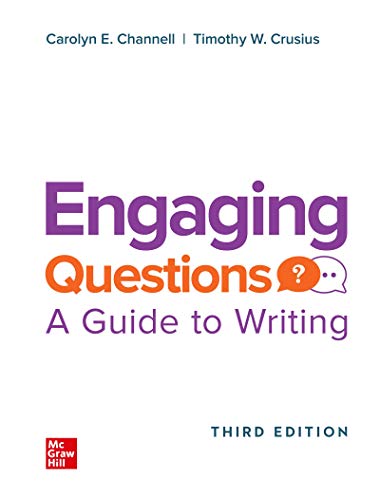 Stock image for Looseleaf Channell Engaging Questions 3e for sale by BooksRun