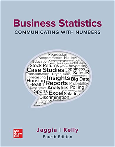 9781260716306: Business Statistics: Communicating with Numbers