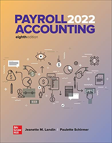 Stock image for Payroll Accounting 2022 for sale by Books of the Smoky Mountains