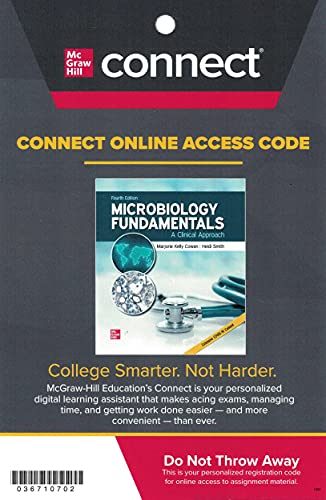 Stock image for Connect Access Card for Microbiology Fundamentals: A Clinical Approach 4th. for sale by Facetextbooks