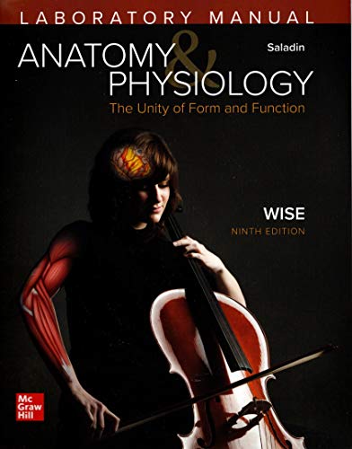 Stock image for Laboratory Manual by Wise for Saladin's Anatomy and Physiology for sale by A Team Books