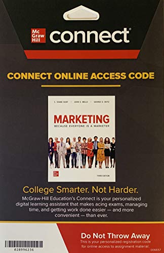 Stock image for MARKETING-CONNECT ACCESS for sale by GF Books, Inc.