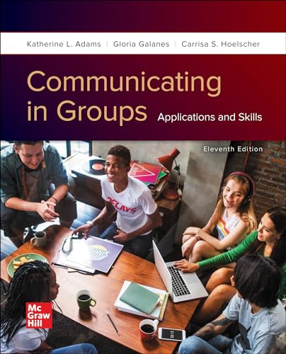 Imagen de archivo de Loose Leaf for Communicating in Groups: Applications and Skills a la venta por BooksRun