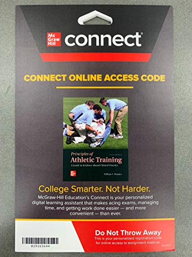 Stock image for Connect Access Code for Principles of Athletic Training A Guide to Evidence-Based Clinical Practice for sale by A Team Books