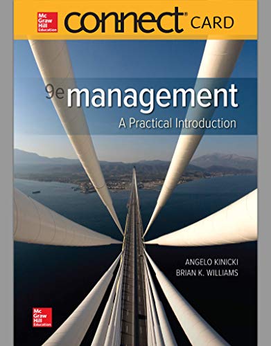 Imagen de archivo de Connect Access Card for Management: A Practical Introduction a la venta por BooksRun
