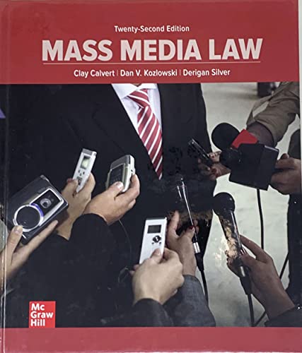 Stock image for Mass Media Law for sale by GF Books, Inc.