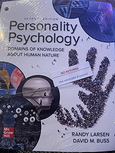 Beispielbild fr Personality Psychology Domains of Knowledge About Human Nature zum Verkauf von Best Value for You