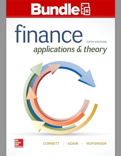 Stock image for GEN COMBO LOOSELEAF FINANCE: APPLICATIONS AND THEORY; with CONNECT Access Card for sale by SecondSale