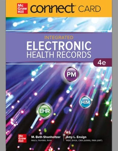 Imagen de archivo de Connect Access Card for Integrated Electronic Health Records, 4th Edition a la venta por Facetextbooks