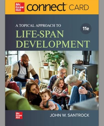 Beispielbild fr Connect Access Card for A Topical Approach to Life-Span Development 11th Edition zum Verkauf von Facetextbooks