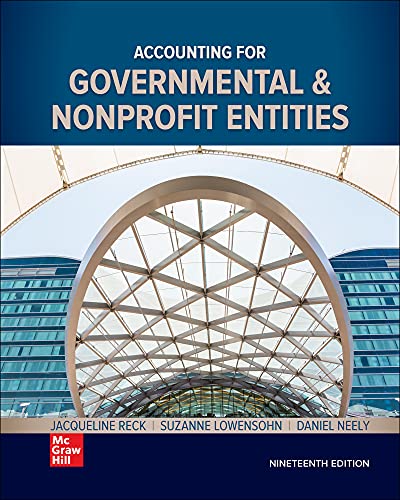 Beispielbild fr Loose-Leaf for Accounting for Governmental & Nonprofit Entities zum Verkauf von BooksRun