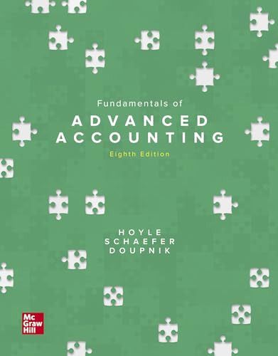 Stock image for Loose Leaf for Fundamentals of Advanced Accounting for sale by BooksRun