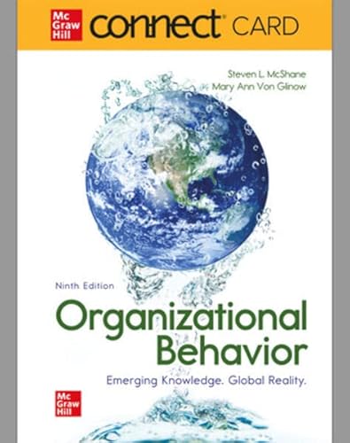 Stock image for Connect Access Card for Organizational Behavior: Emerging Knowledge. Global Reality, 9th Edition for sale by Facetextbooks