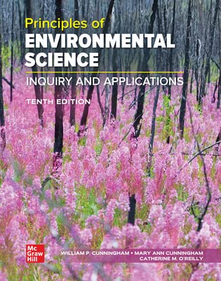 Stock image for Principles of Environmental Science Inquiry and Applications for sale by TextbookRush