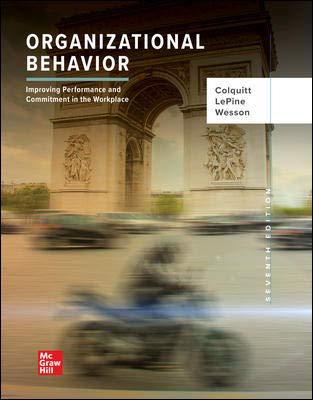 Stock image for ORGANIZATIONAL BEHAVIOR (LL)-W/CONNECT for sale by Textbooks_Source