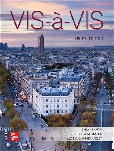 Stock image for Vis-a-vis: Beginning French (Student Edition) for sale by dsmbooks