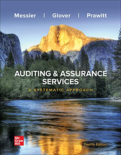 Beispielbild fr Auditing Assurance Services: A Systematic Approach zum Verkauf von BombBooks