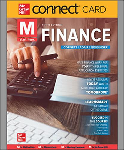Stock image for Connect Access Card for M: Finance 5th for sale by Textbooks_Source