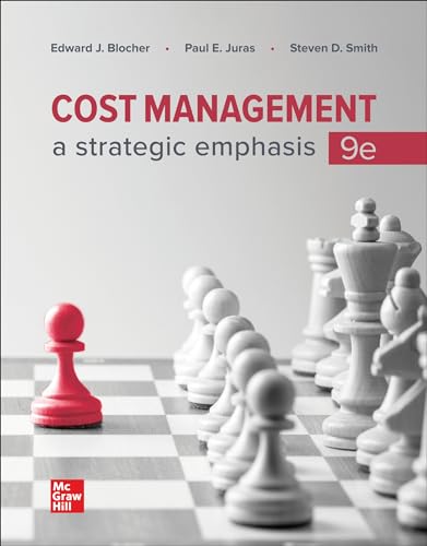 Stock image for Looseleaf for Cost Management: A Strategic Emphasis for sale by HPB-Red