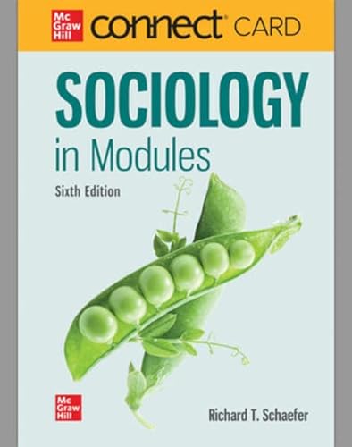 Stock image for Connect Access Card for Sociology in Modules, 6th Edition for sale by Bookseller909