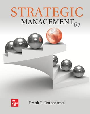 Imagen de archivo de Strategic Management a la venta por TextbookRush