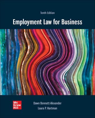 Stock image for Connect Access Code for Employment Law for Business, 10th Edition for sale by Bookseller909