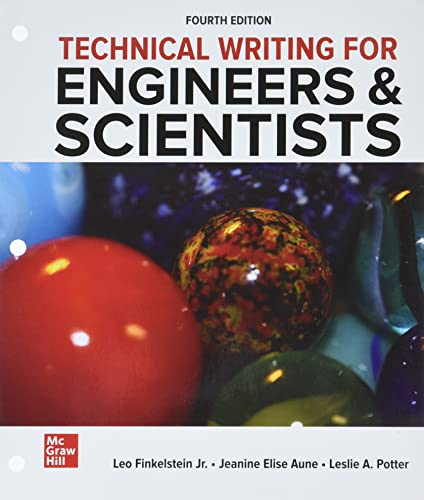 Beispielbild fr Technical Writing for Engineers & Scientists zum Verkauf von GreatBookPrices