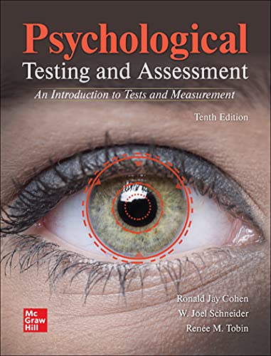 

Looseleaf for Psychological Testing and Assessment