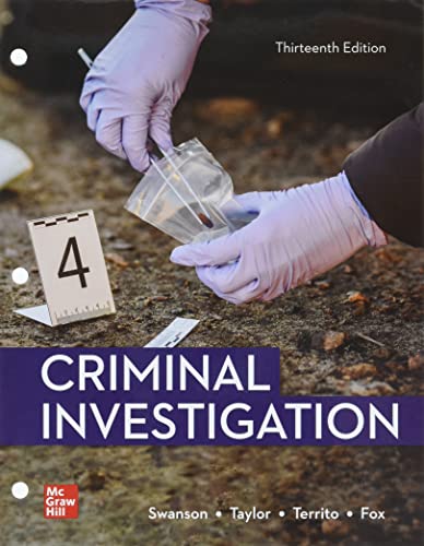 Stock image for Looseleaf For Criminal Investigation for sale by GreatBookPrices