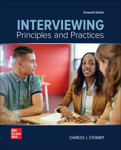9781264169429: Printed Connect Access Code for Interviewing: Principles and Practices, 16th Edition
