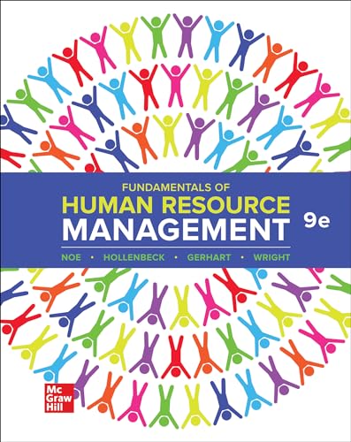 Imagen de archivo de Loose Leaf for Fundamentals of Human Resource Management a la venta por Better World Books