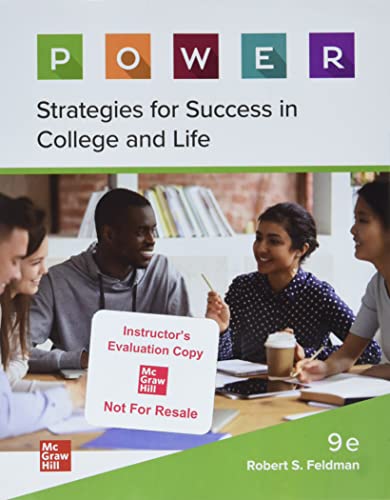 Stock image for P.O.W.E.R. Learning: Strategies for Success in College and Life for sale by Hawking Books