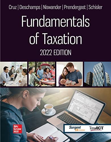 Stock image for Connect Online Access Code for Fundamentals of Taxation 2022 Edition for sale by Bookseller909