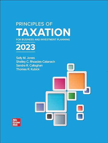 Principles of Taxation for Business...