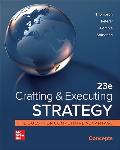 Stock image for Loose-Leaf for Crafting & Executing Strategy: Concepts for sale by A Team Books