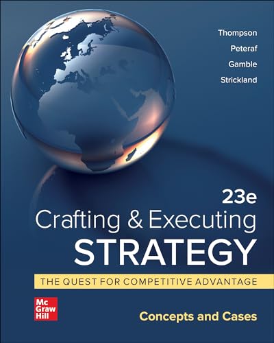 Stock image for Loose-Leaf for Crafting and Executing Strategy: Concepts and Cases for sale by Better World Books