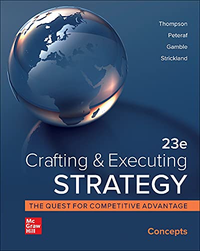 Stock image for Crafting and Executing Strategy: Concepts for sale by SecondSale