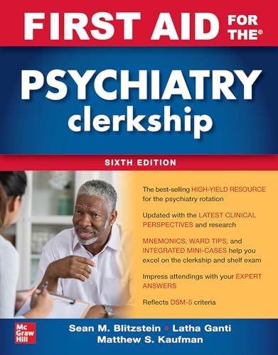 Beispielbild fr First Aid for the Psychiatry Clerkship, Sixth Edition zum Verkauf von BooksRun