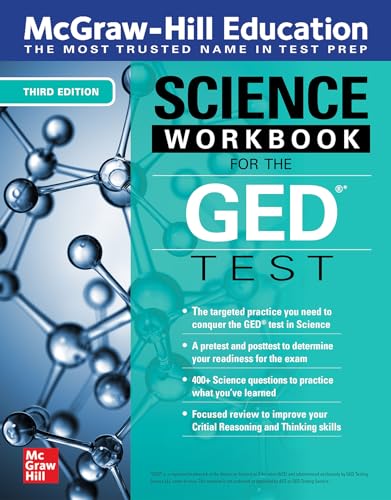 Stock image for McGraw-Hill Education Science Workbook for the GED Test, Third Edition for sale by Russell Books