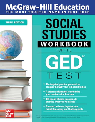 Stock image for McGraw-Hill Education Social Studies Workbook for the GED Test, Third Edition for sale by ThriftBooks-Dallas