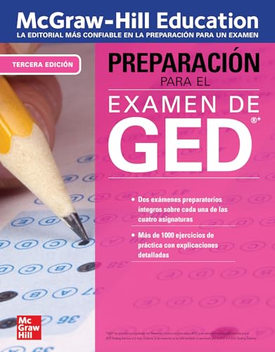 Stock image for McGraw-Hill Education Preparacion para el Examen de GED, Tercera edicion (Spanish Edition) for sale by Lakeside Books