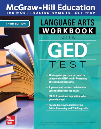 Stock image for McGraw-Hill Education Language Arts Workbook for the GED Test, Third Edition for sale by Zoom Books Company