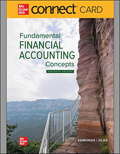 9781264266210: Connect Access Card for Fundamental Financial Accounting Concepts 11th
