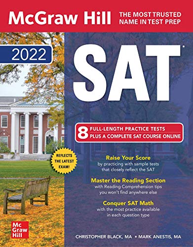 Beispielbild fr McGraw-Hill Education SAT 2022 zum Verkauf von Better World Books