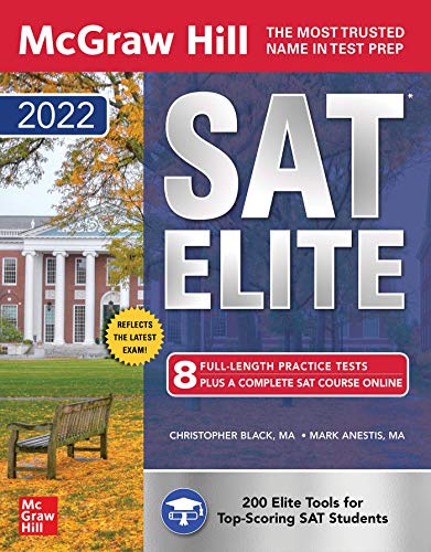 Beispielbild fr McGraw-Hill Education SAT Elite 2022 (TEST PREP) zum Verkauf von WorldofBooks