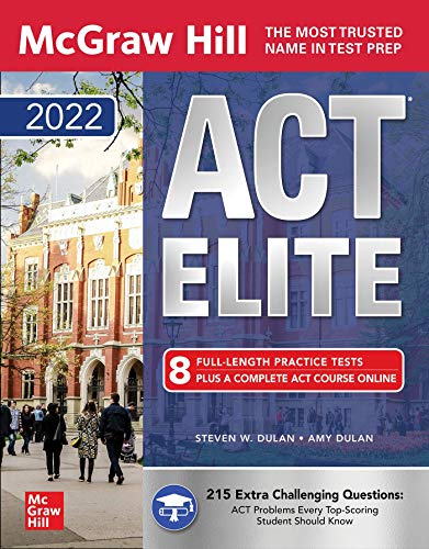 9781264267040: McGraw-Hill Education ACT ELITE 2022 (TEST PREP)